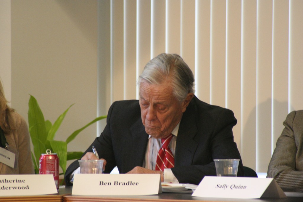 בן ברדלי, לשעבר העורך הראשי של הוושינגטון פוסט. צילום: טל שניידר, 2008, וושינגטון
