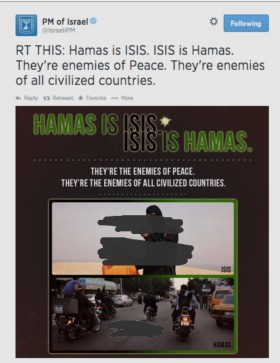 Netanyahu removed Foley’s beheading image from his Tweeter feed